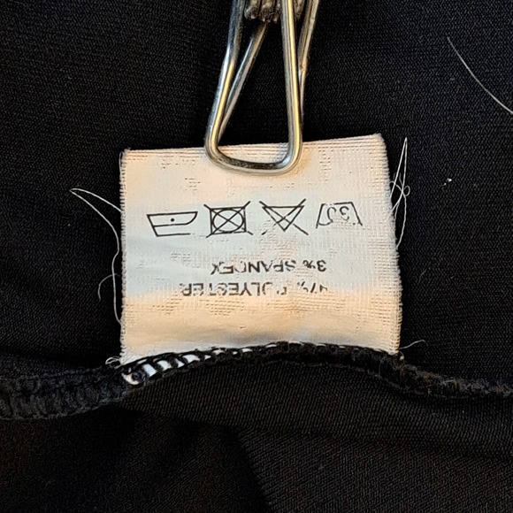 Involand Chiffon Overlay Batwing Sleeve Blouse Women‎ Plus Size 4X Black Top - Picture 9 of 13